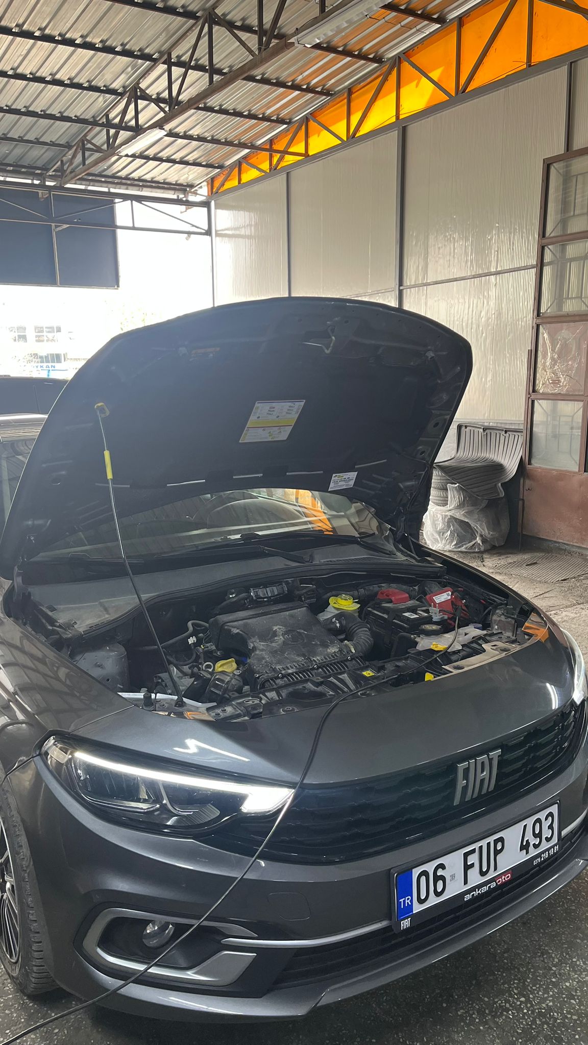 Fiat Egea Prins eCommax LPG montajı ve AFR ayarı